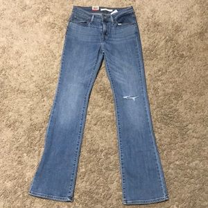 Levi bootcut jeans